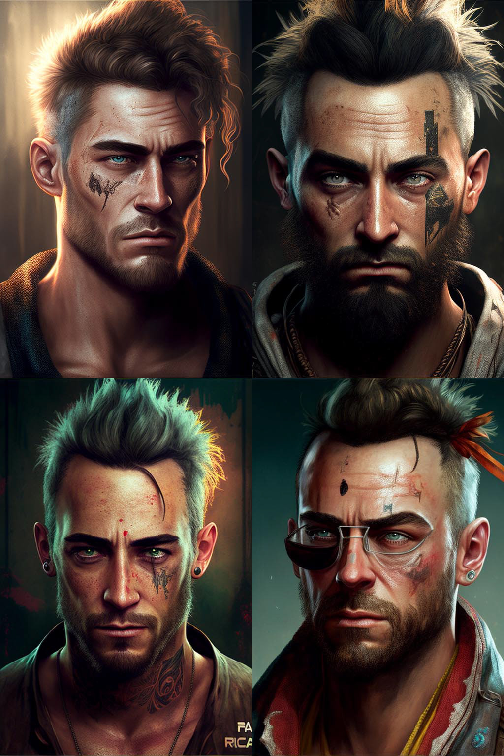 portrait, Far Cry Style