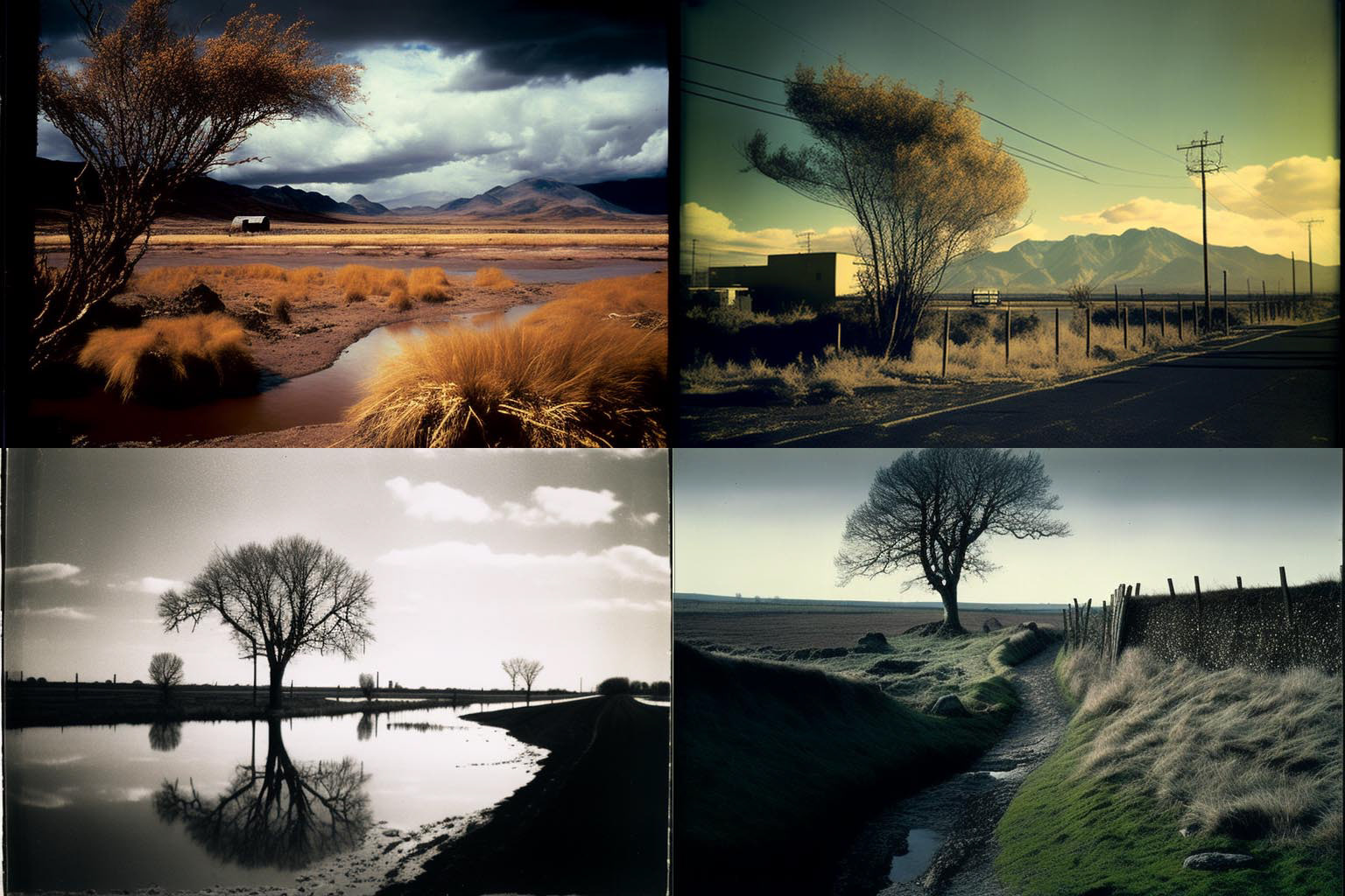 landscape, 1980s photography