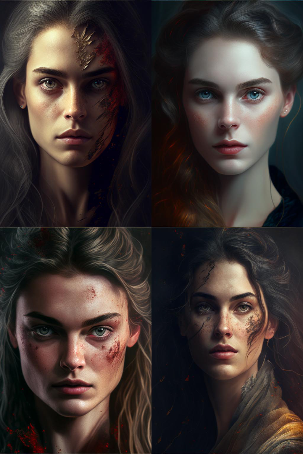 portrait, Fantasy thriller