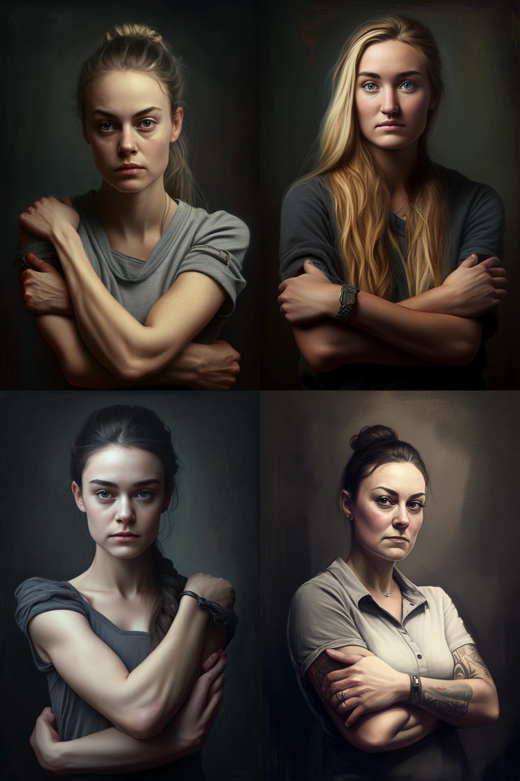 Portrait, Crossed Arms Pose