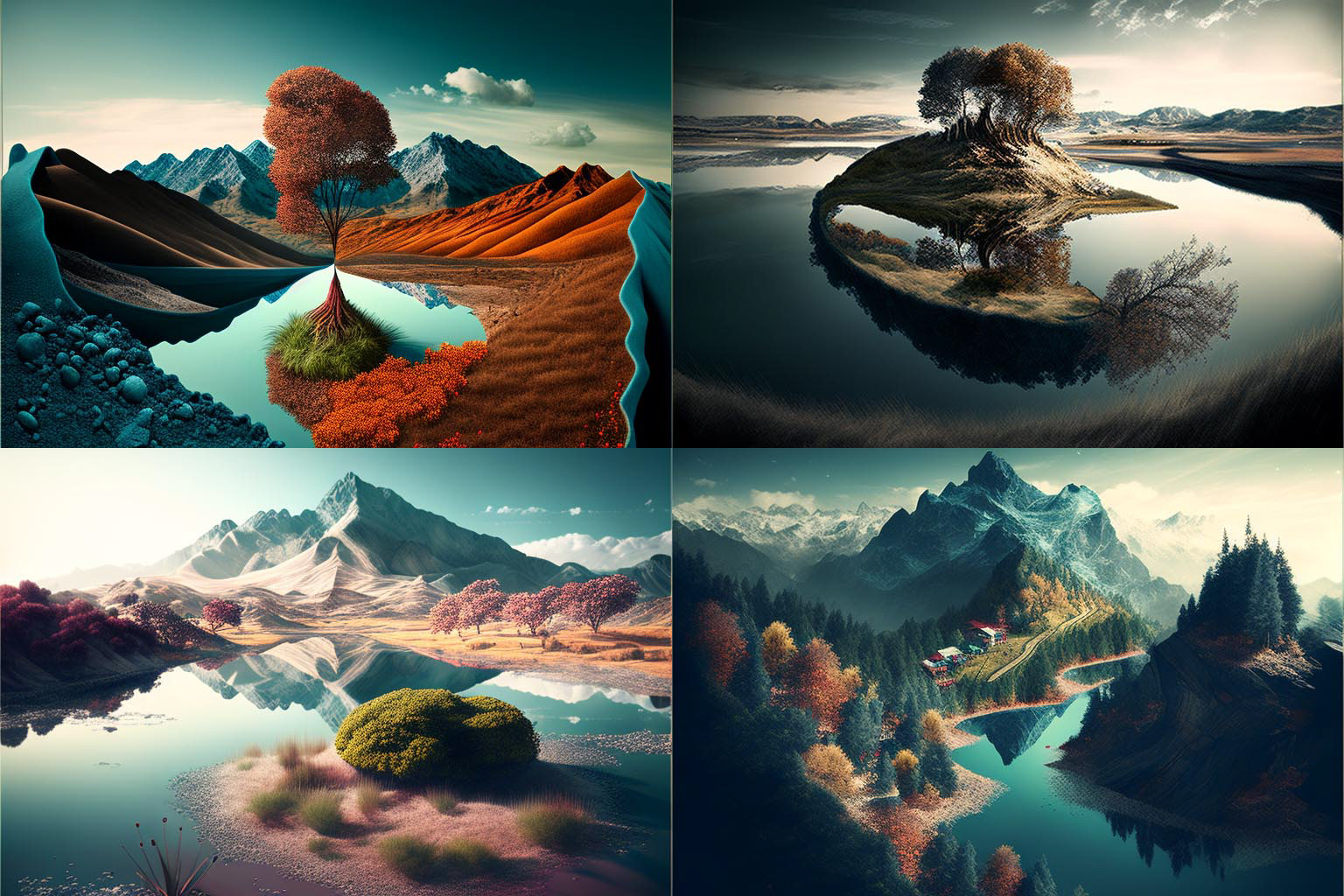 landscape, Visualvortexationality