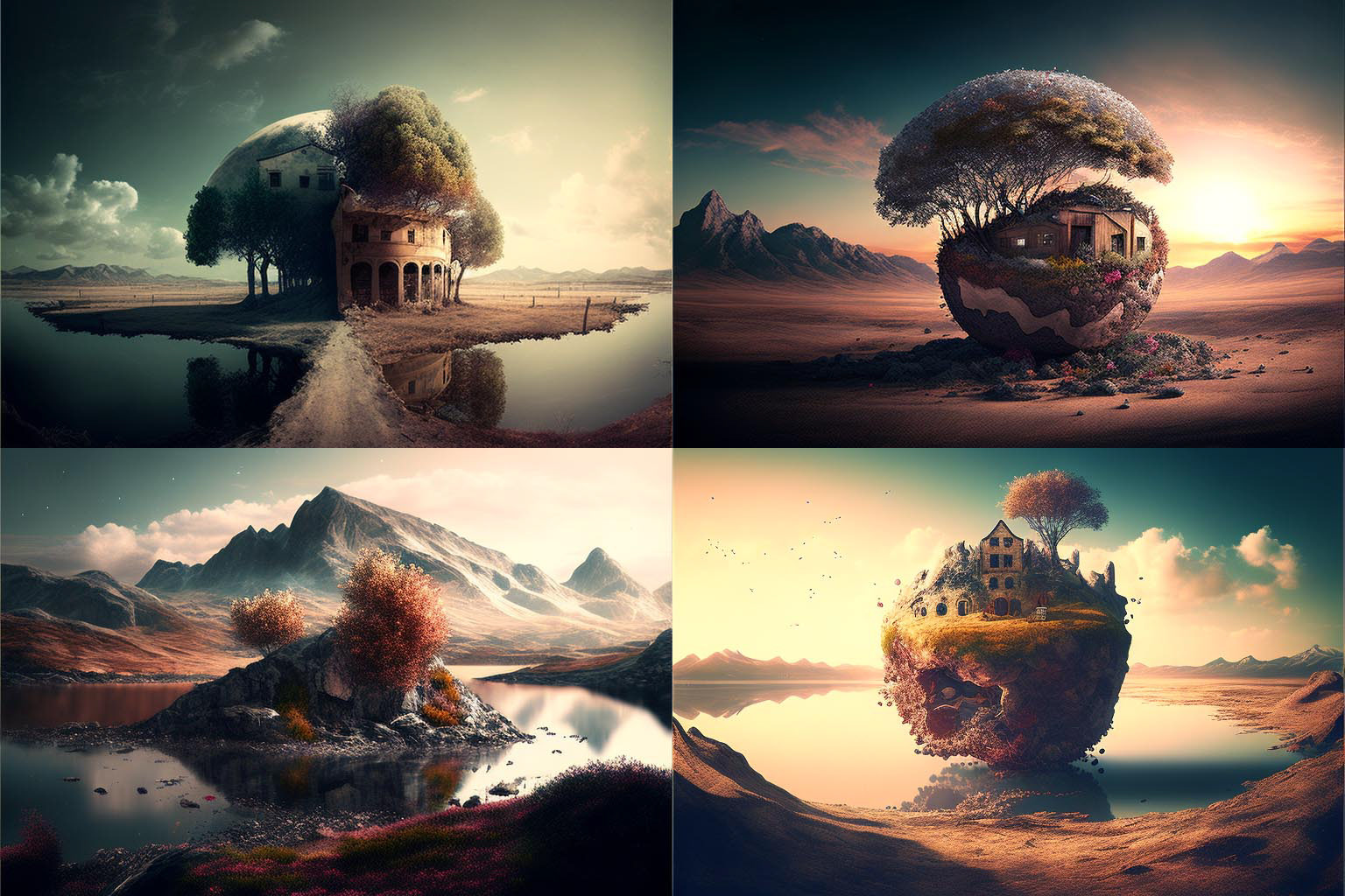 landscape, Brushisticationality