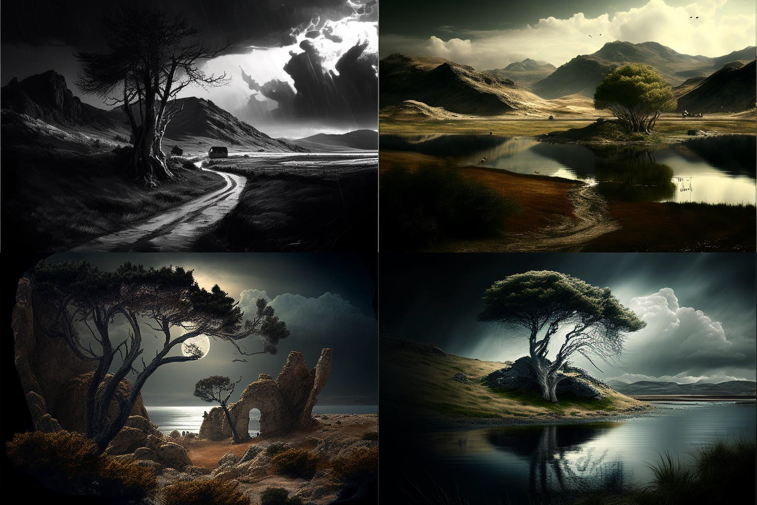 landscape, Cypernoir