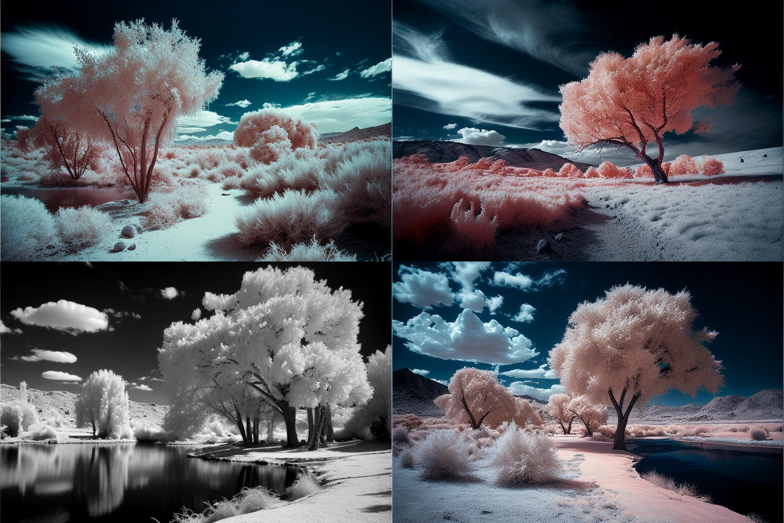 landscape, Infrared
