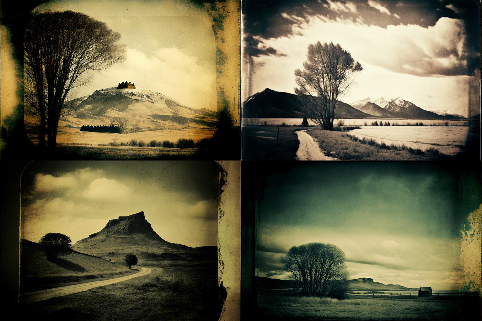landscape, Calotype