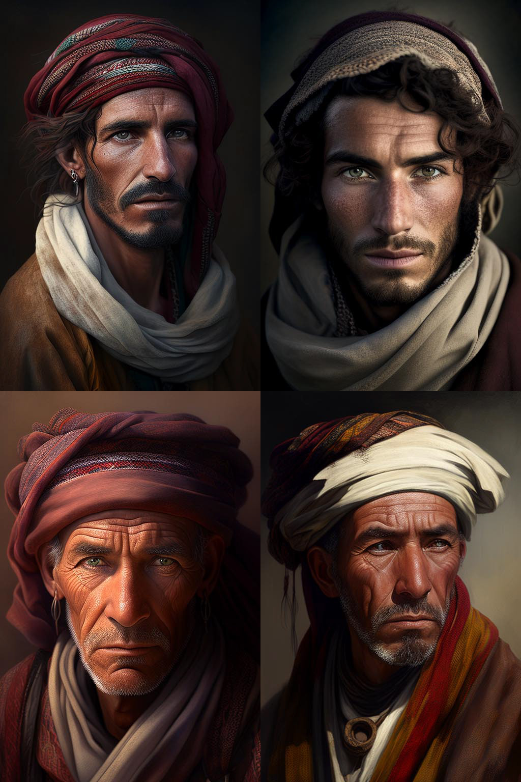Portrait, berber