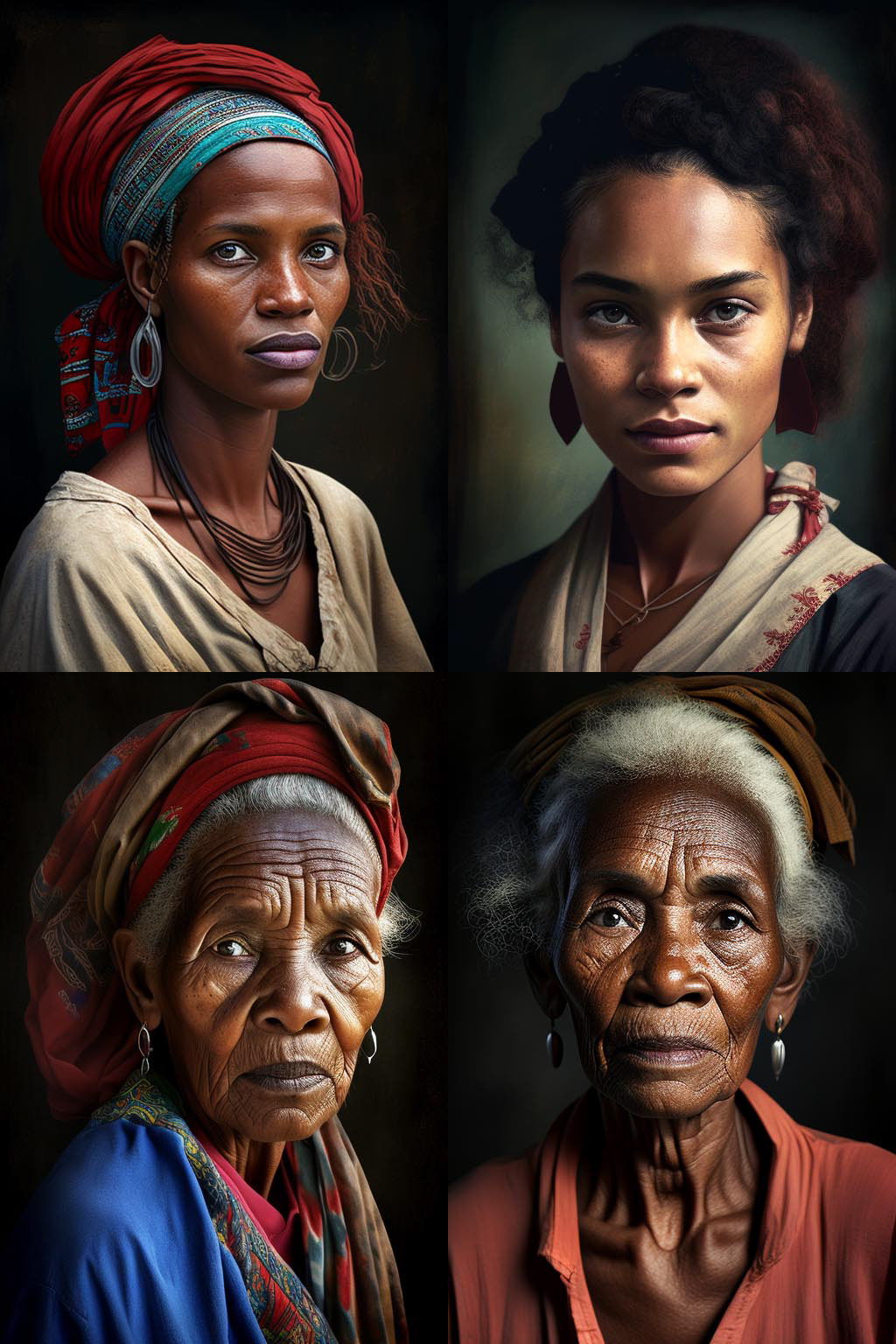 portrait, madagascar woman