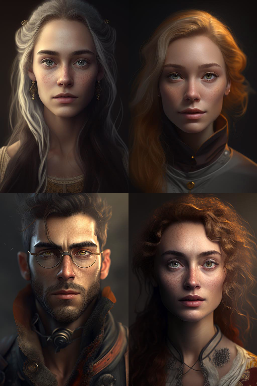 Portrait, Cycles Render
