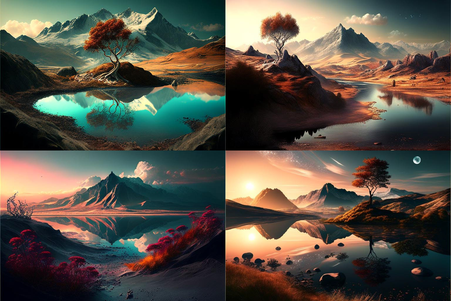 landscape, Brilliant