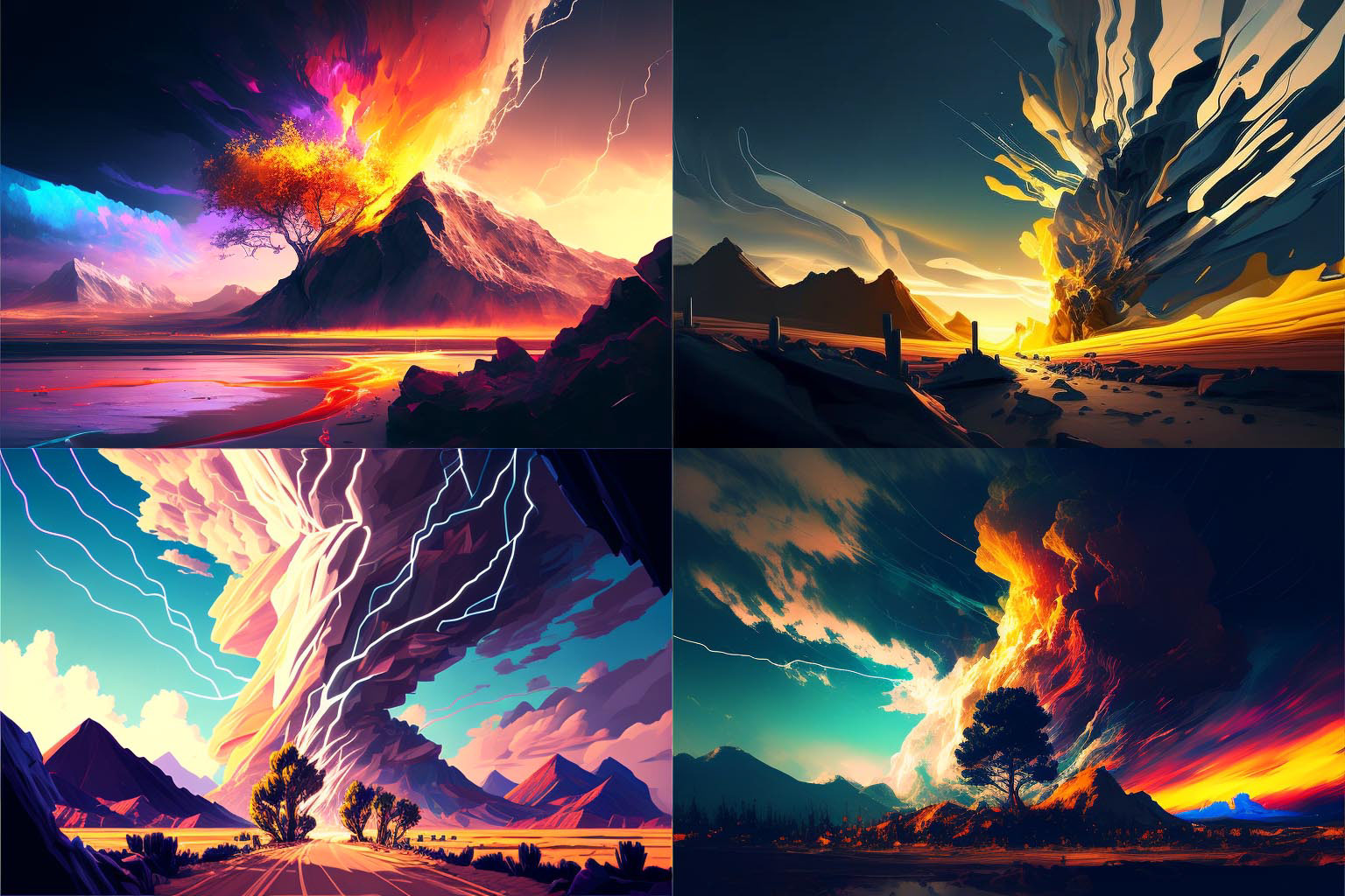 landscape, Energetic