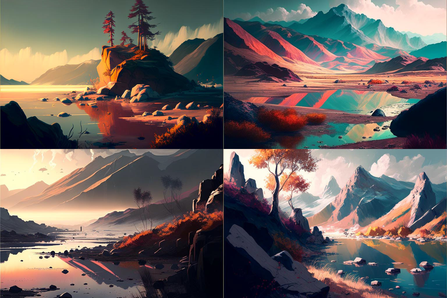 landscape, Palettomorphisticness