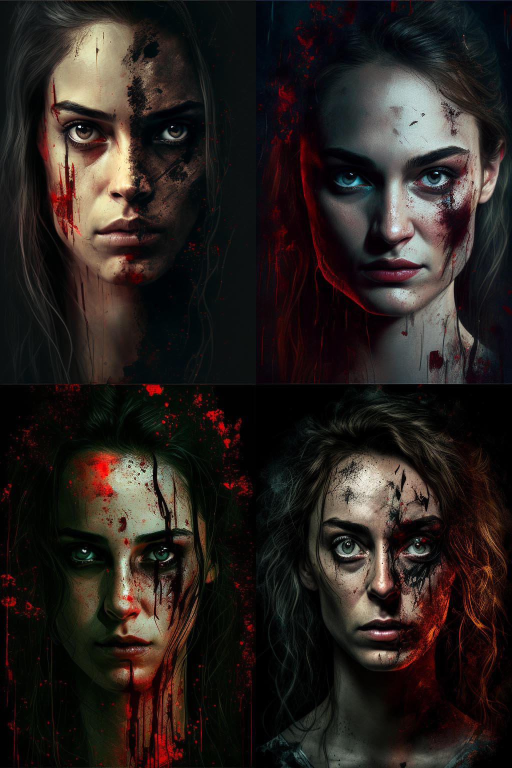 portrait, Horror thriller