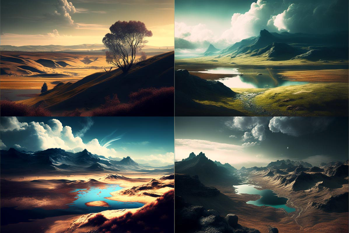 landscape, Vast