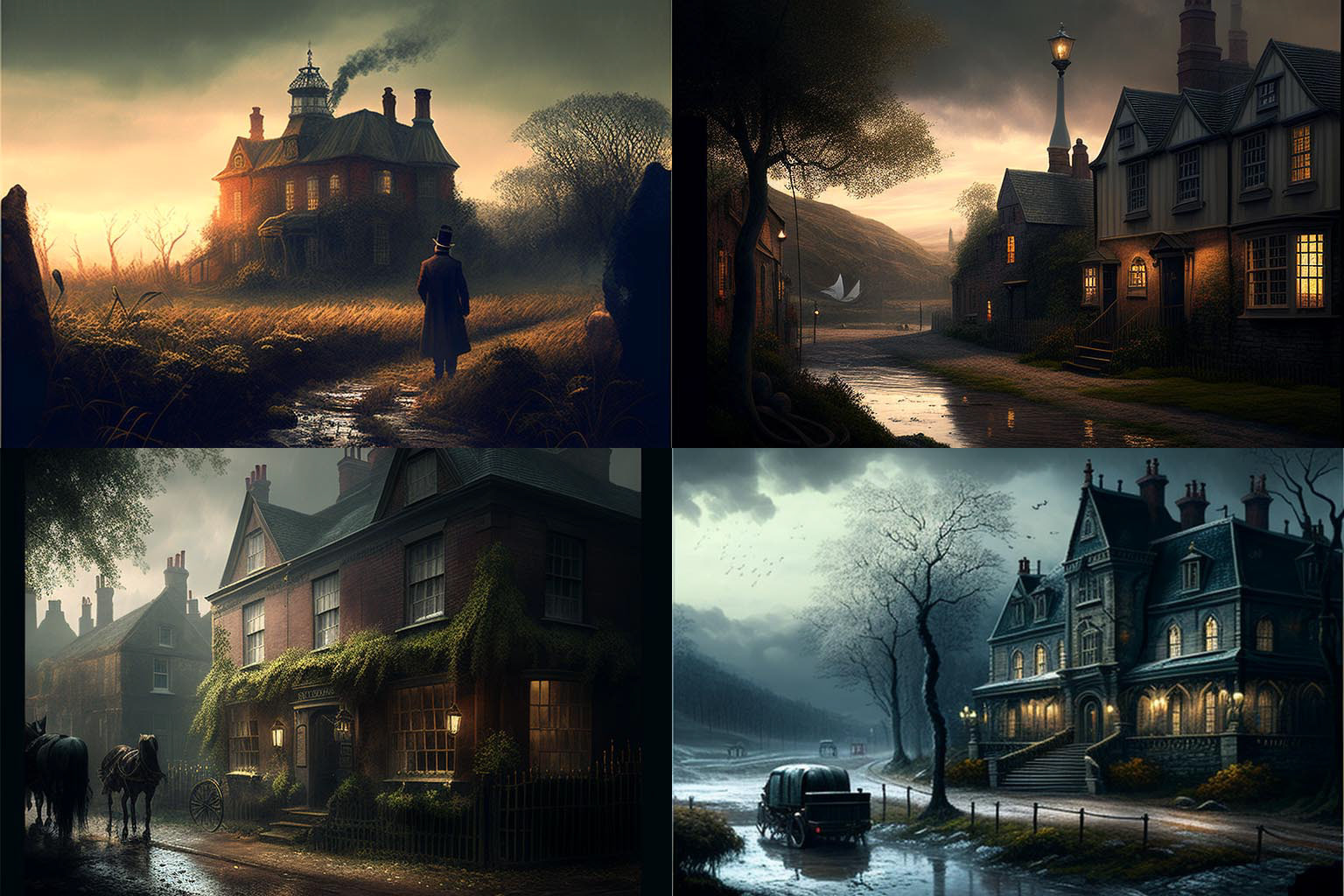 landscape, Dickensian style