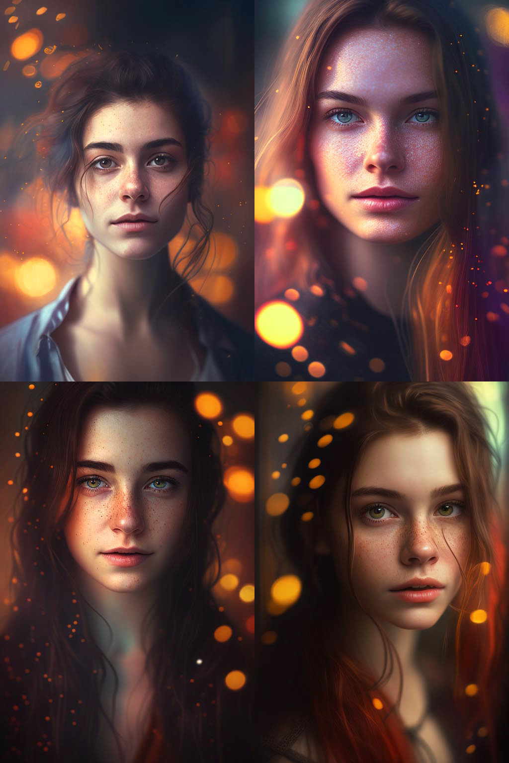 Portrait, Bokeh