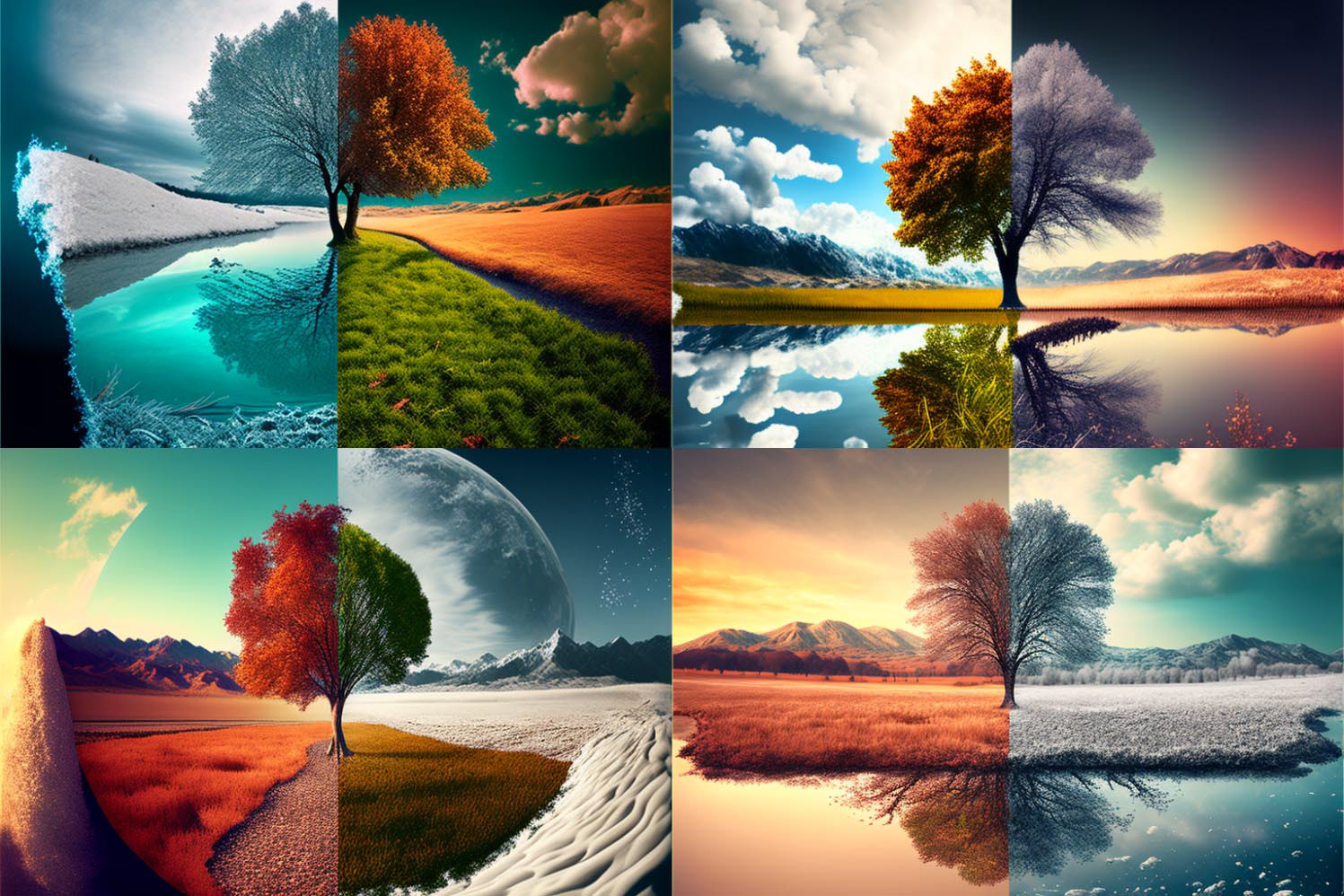 Landscape, Seasons