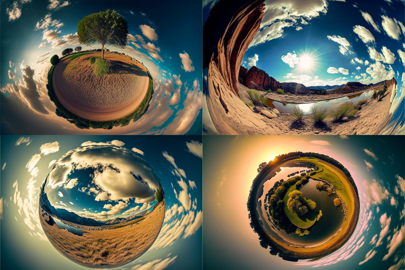 landscape, gopro