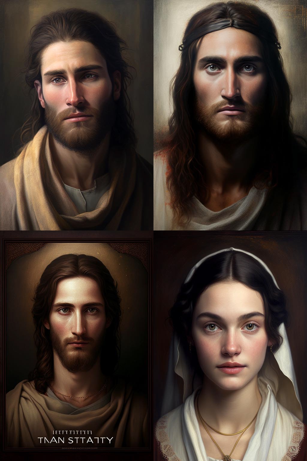 Portrait, christianiny