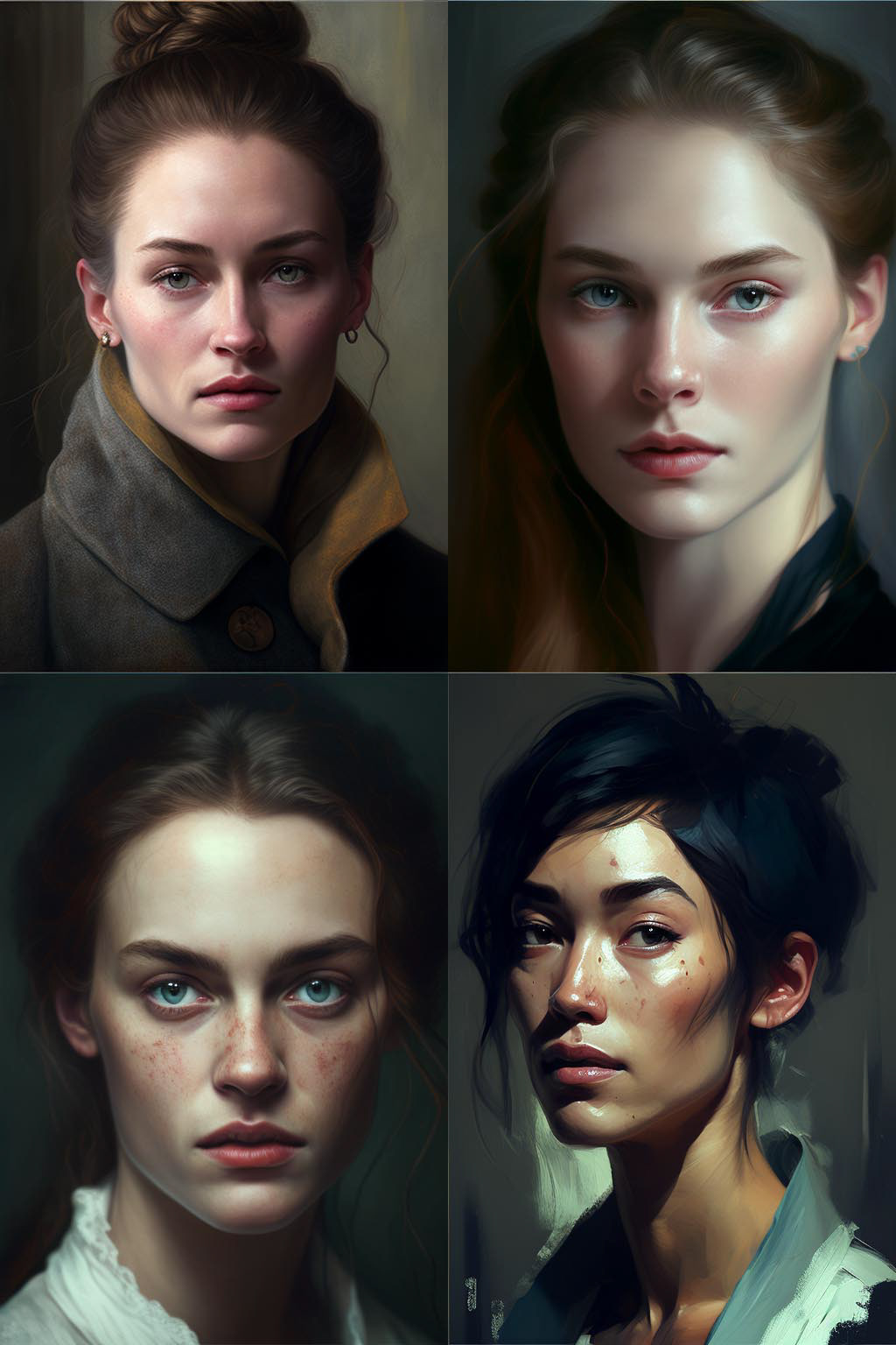 portrait, Distant