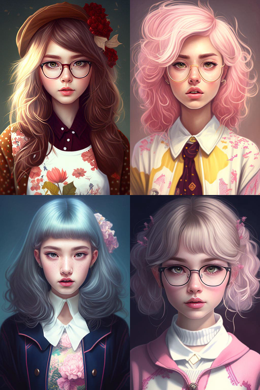 Portrait, Kawaii fashion style