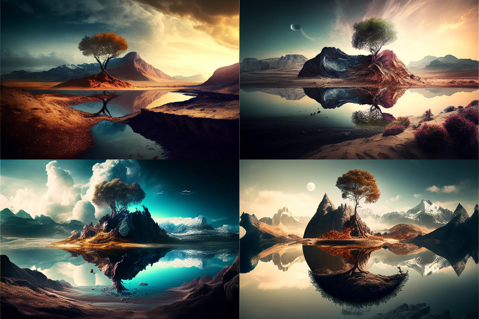landscape, Metaphysical