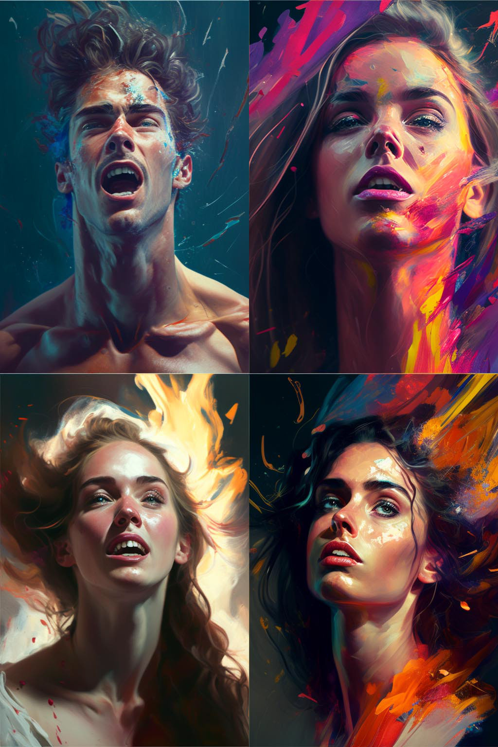 portrait, Euphoric