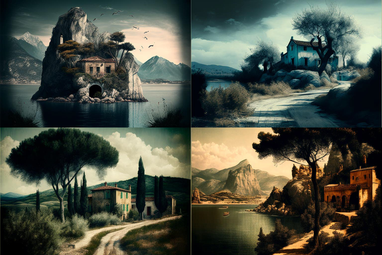 landscape, Nostalgiacore