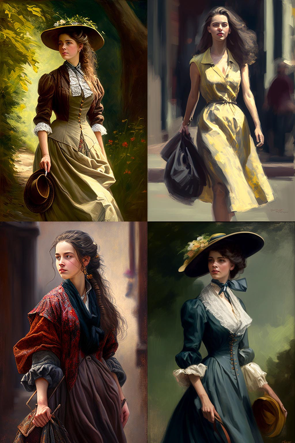 Portrait, The Strolling Pose