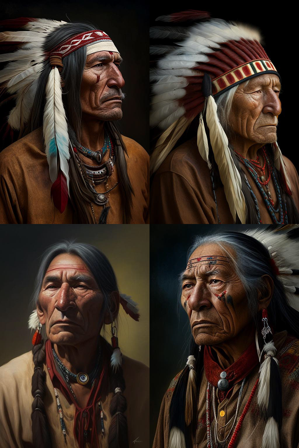 Portrait, american indian