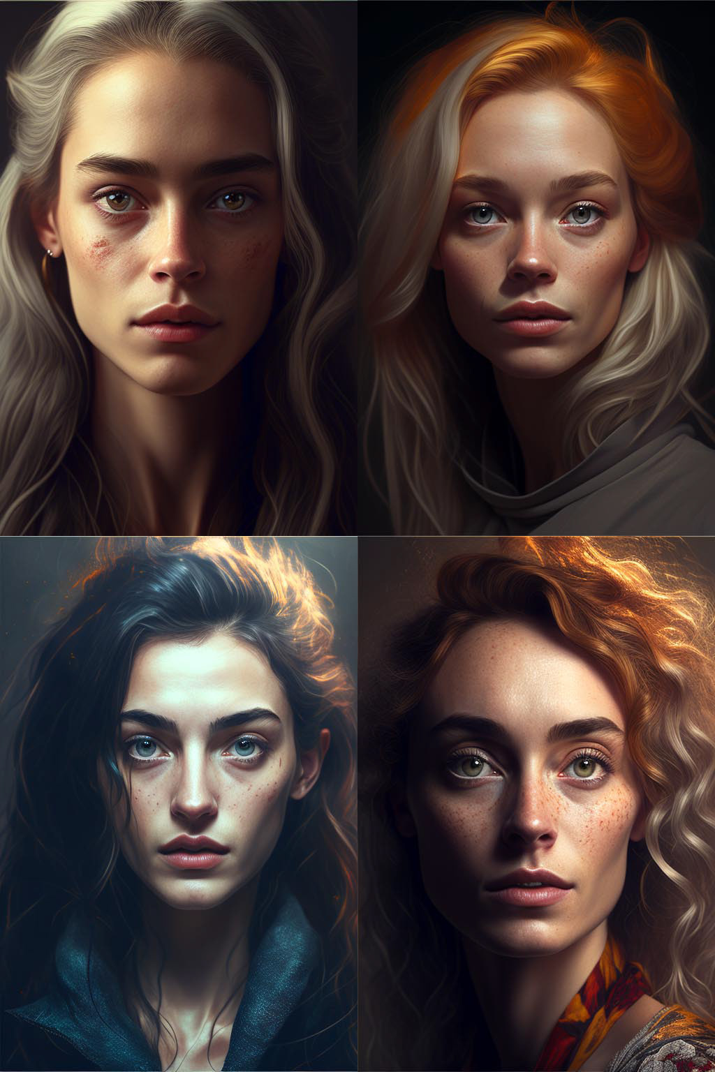 portrait, behance