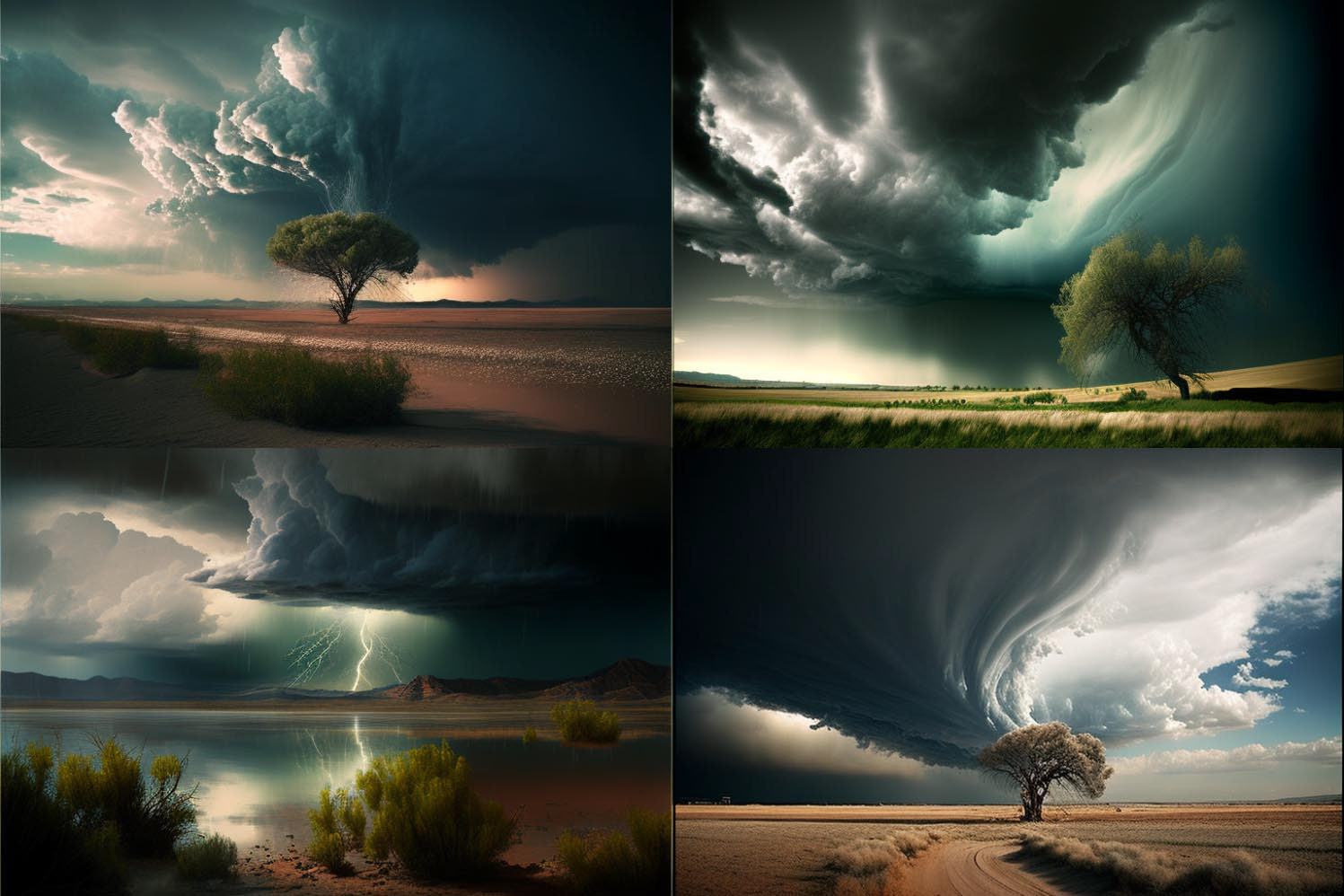 Landscape, Microburst