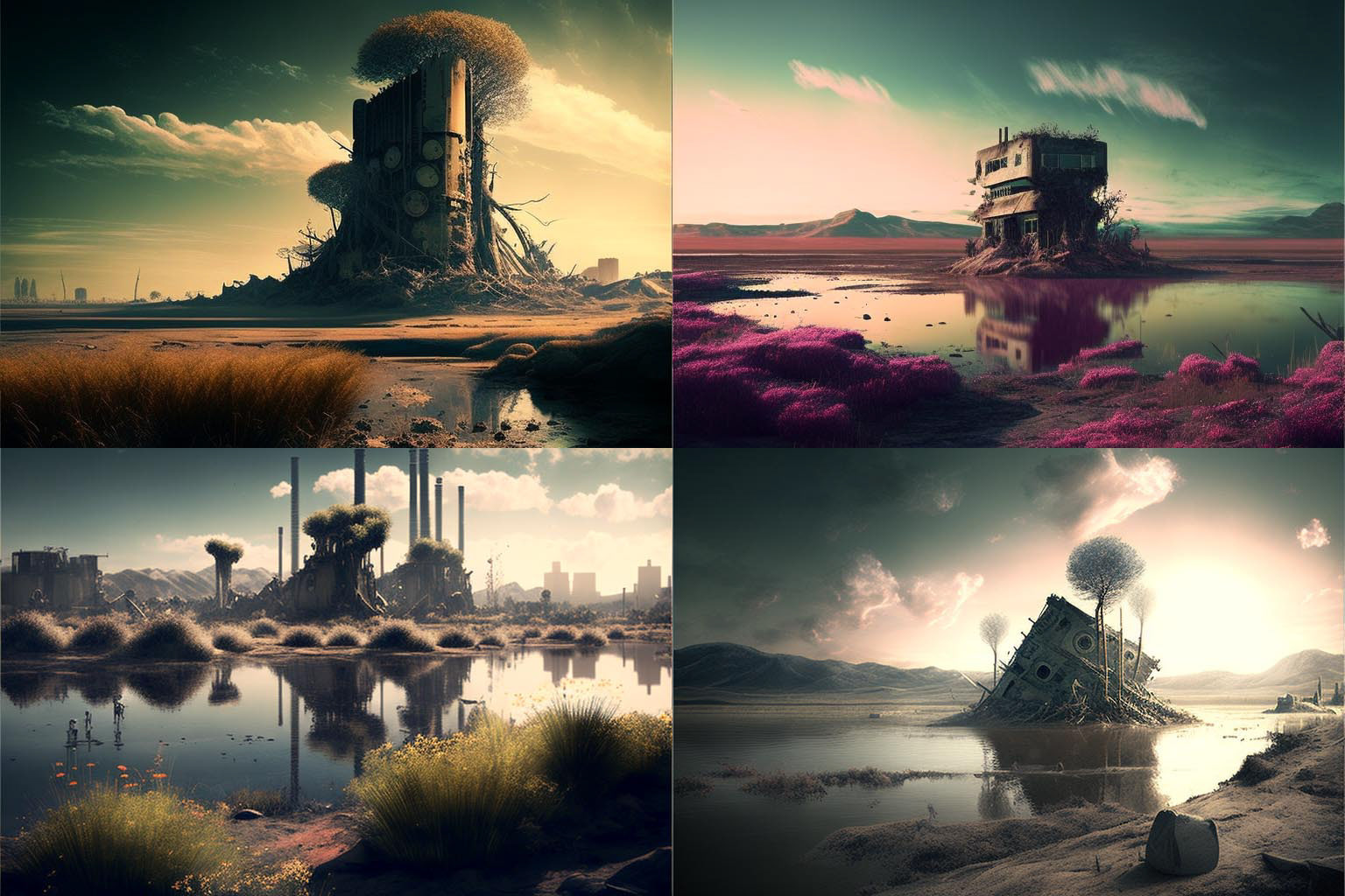 landscape, Aetherpunk