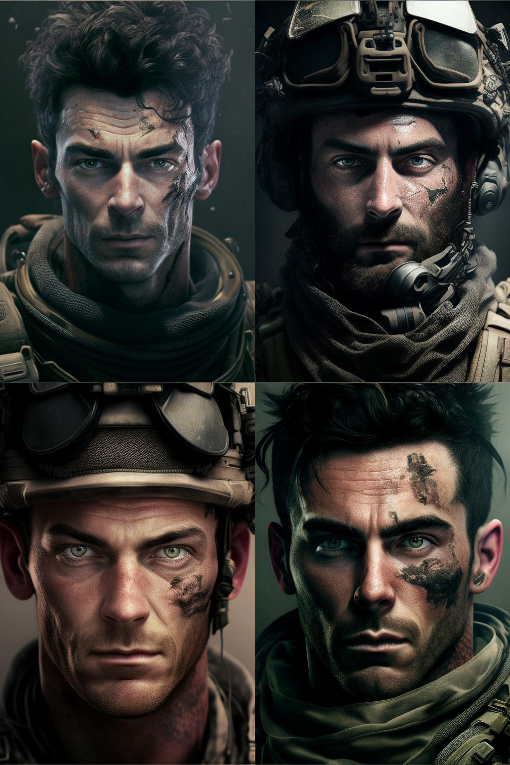 portrait, Call of Duty Style