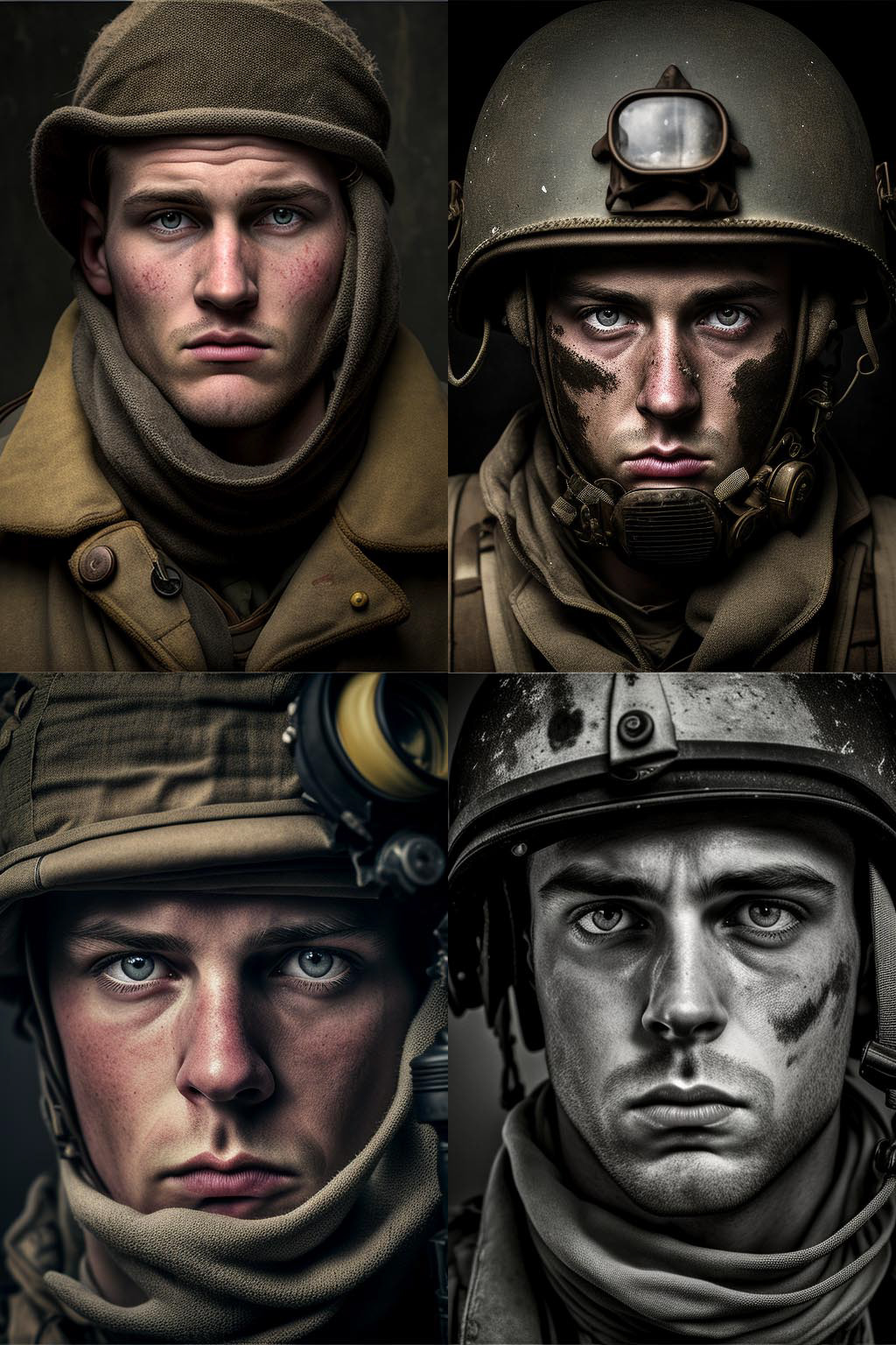portrait, war photography