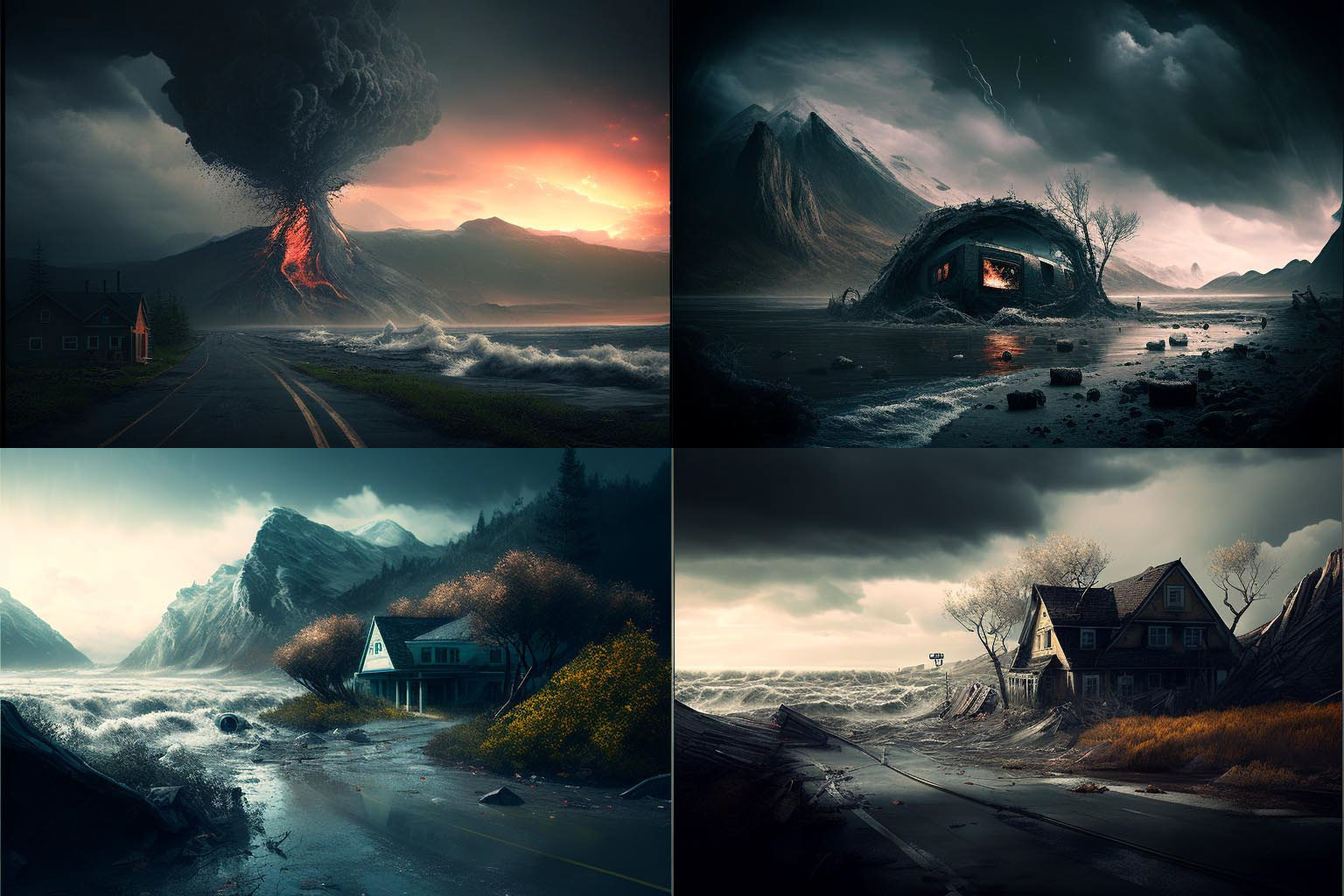 landscape, Disaster thriller