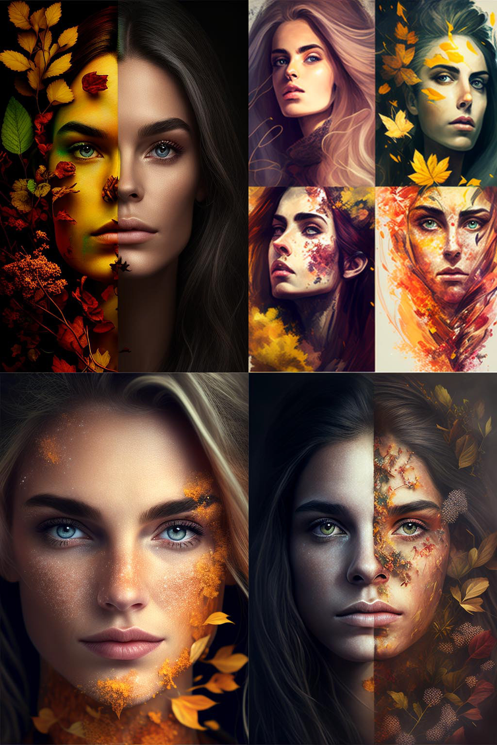 portrait, Seasons