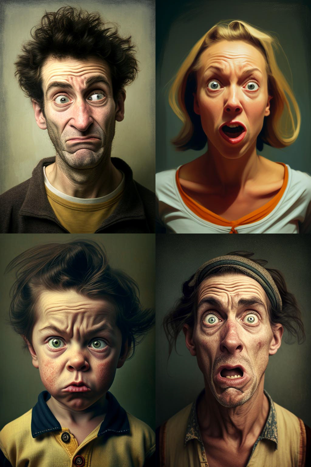 Portrait, Funny Face