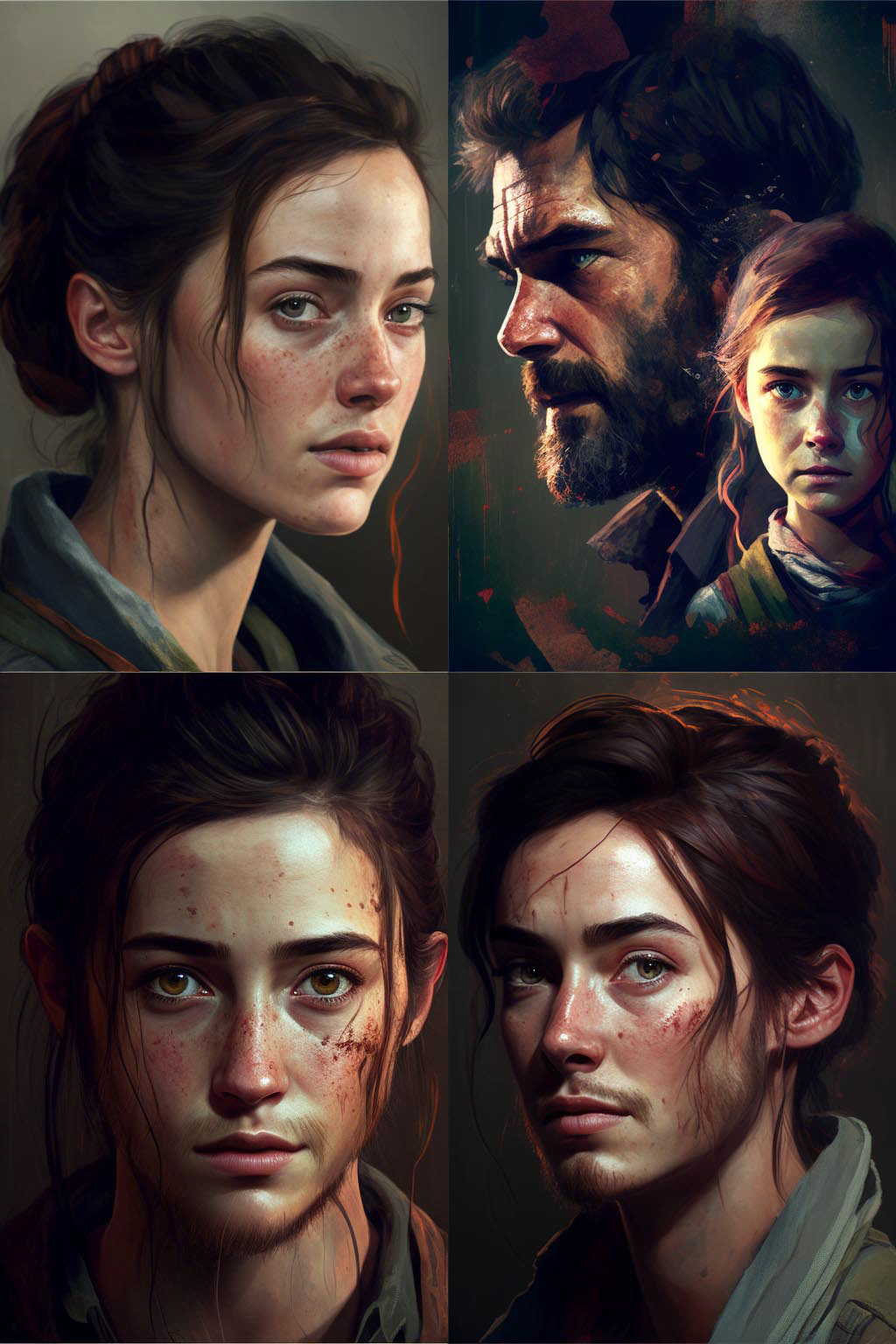 portrait, The Last of Us Style