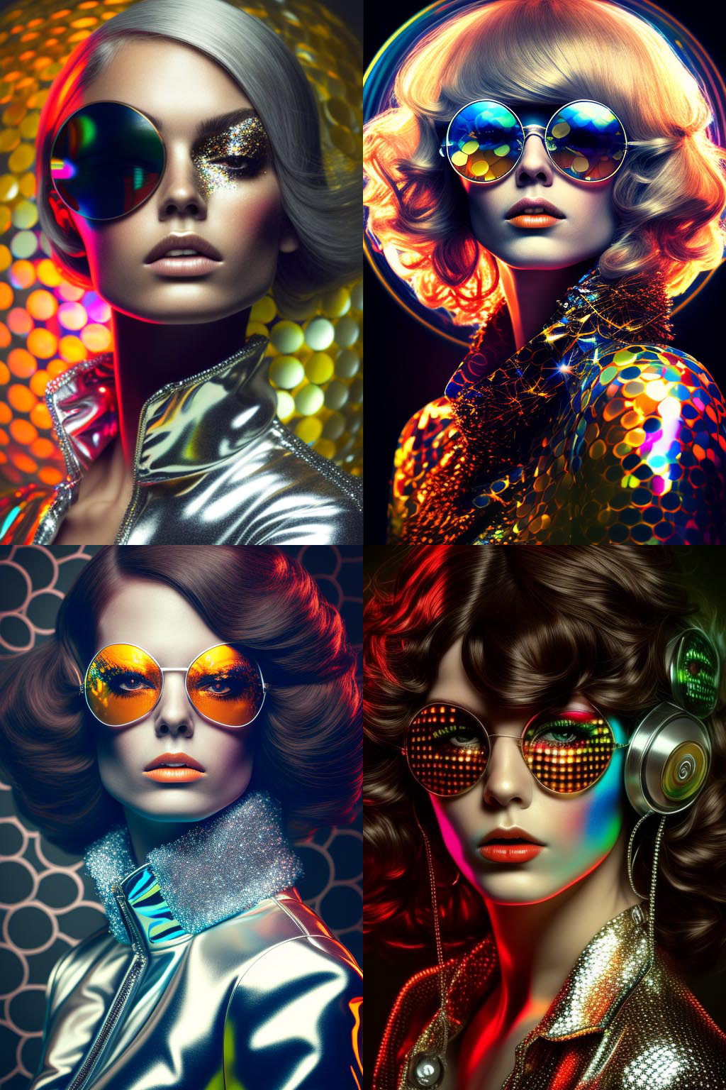 Portrait, Disco Fever fashion style