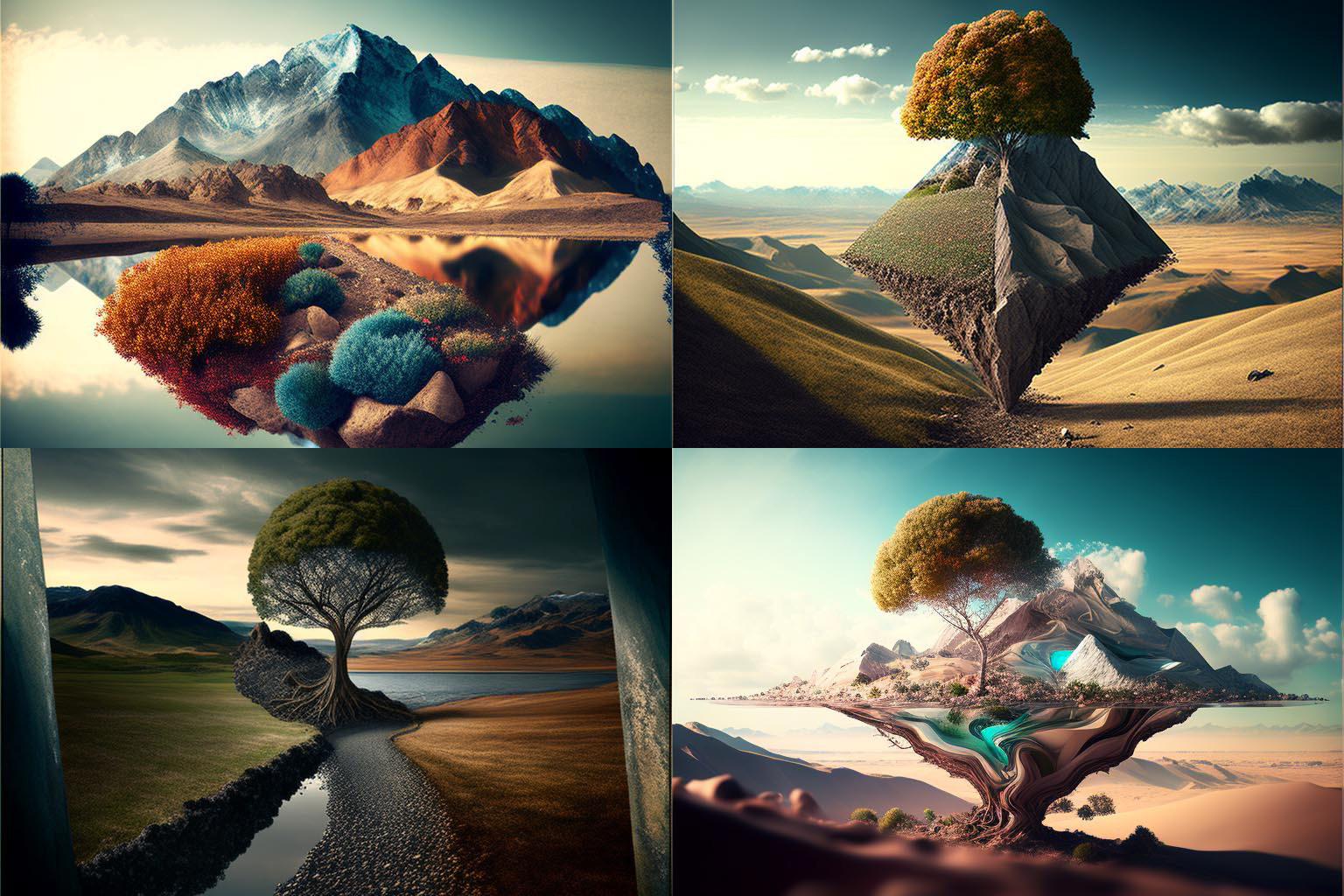 landscape, Artisanaliterationality