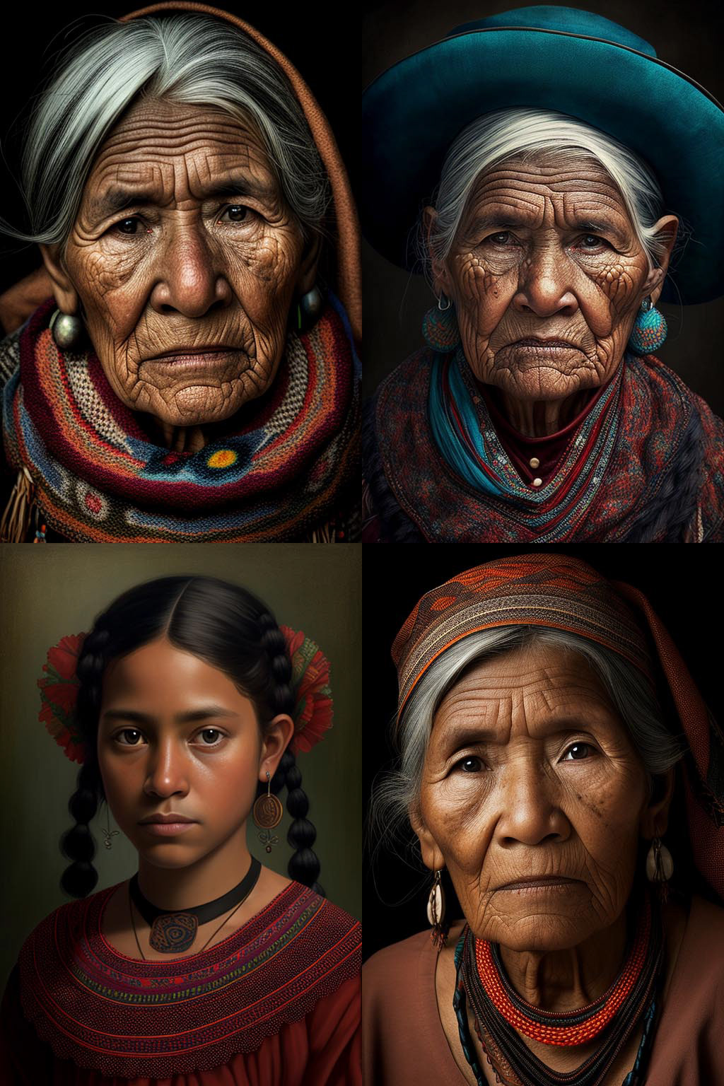 portrait, south american