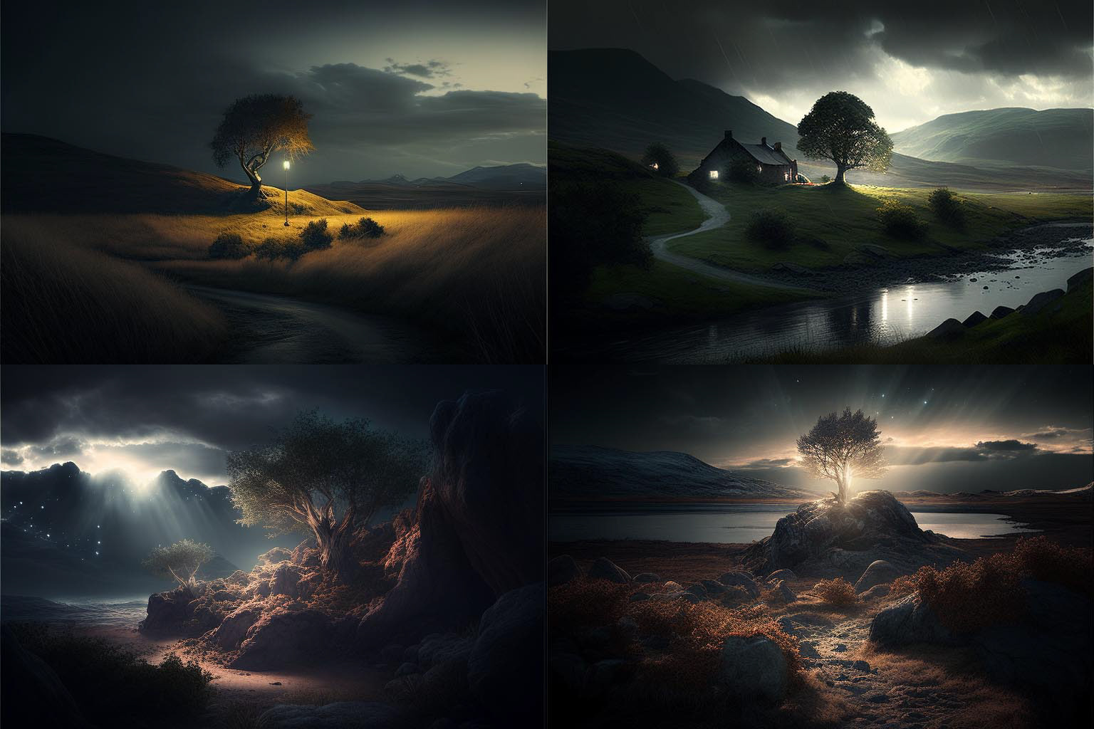 landscape, Spotlight