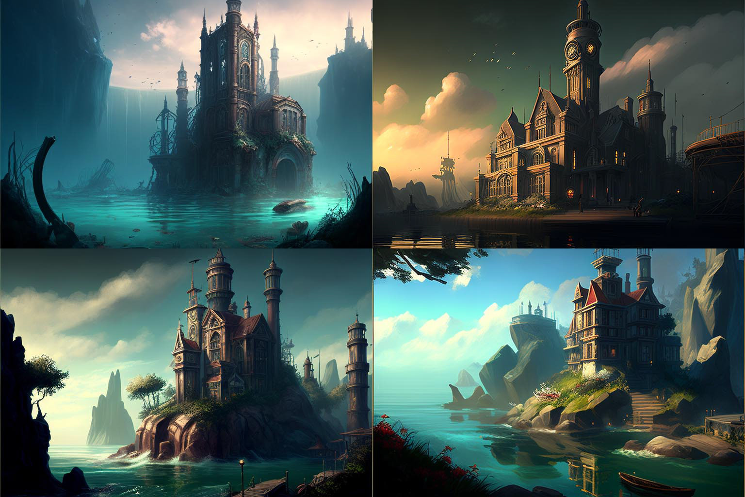 landscape, Bioshock Style