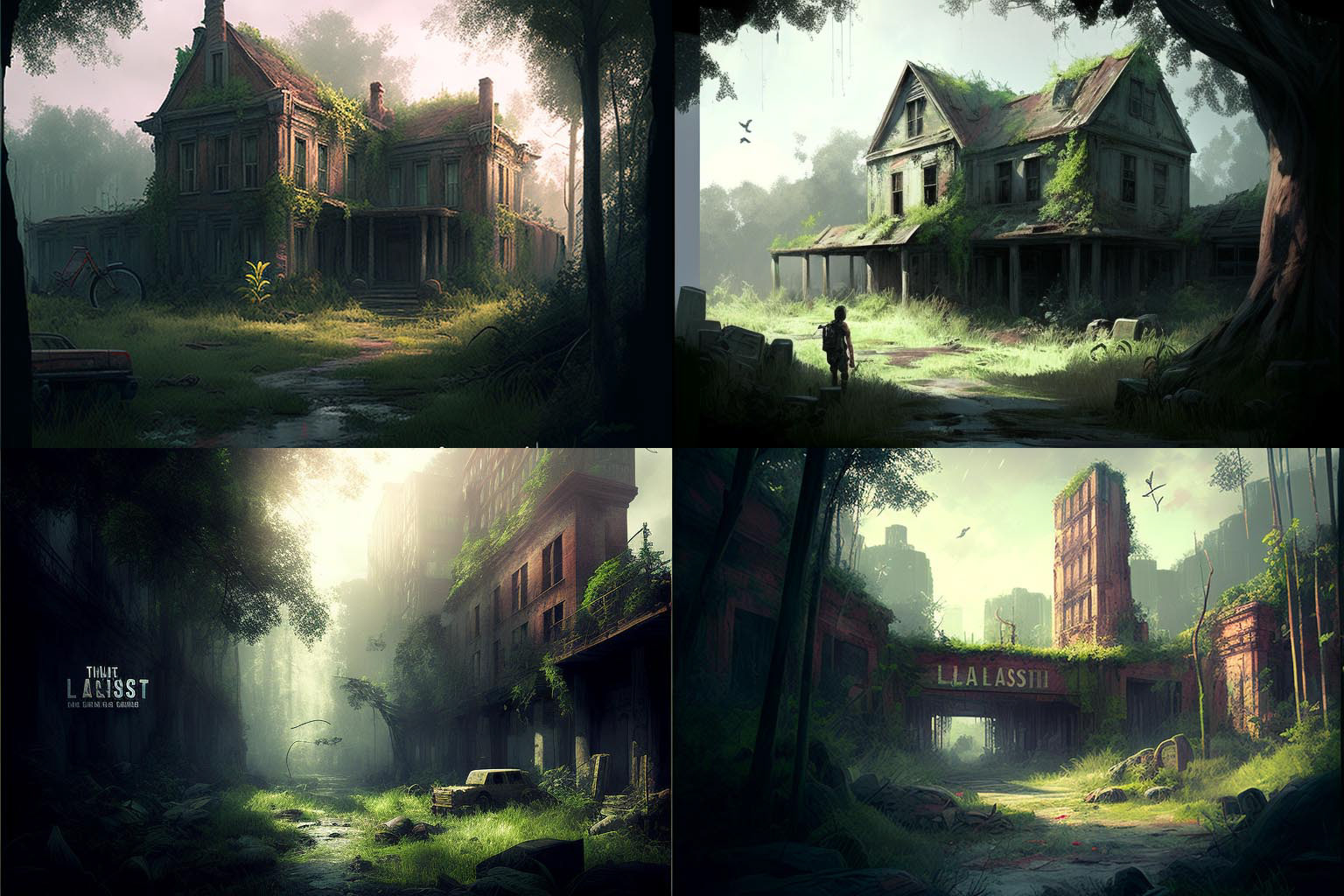 landscape, The Last of Us Style