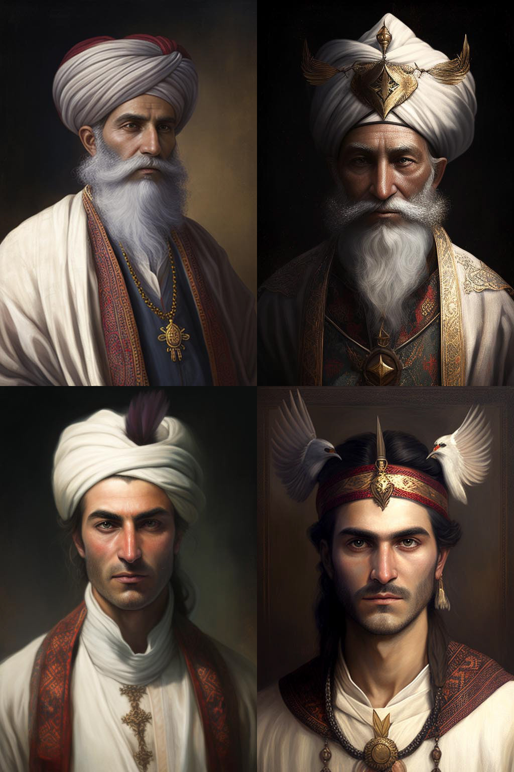 Portrait, Zoroastrian