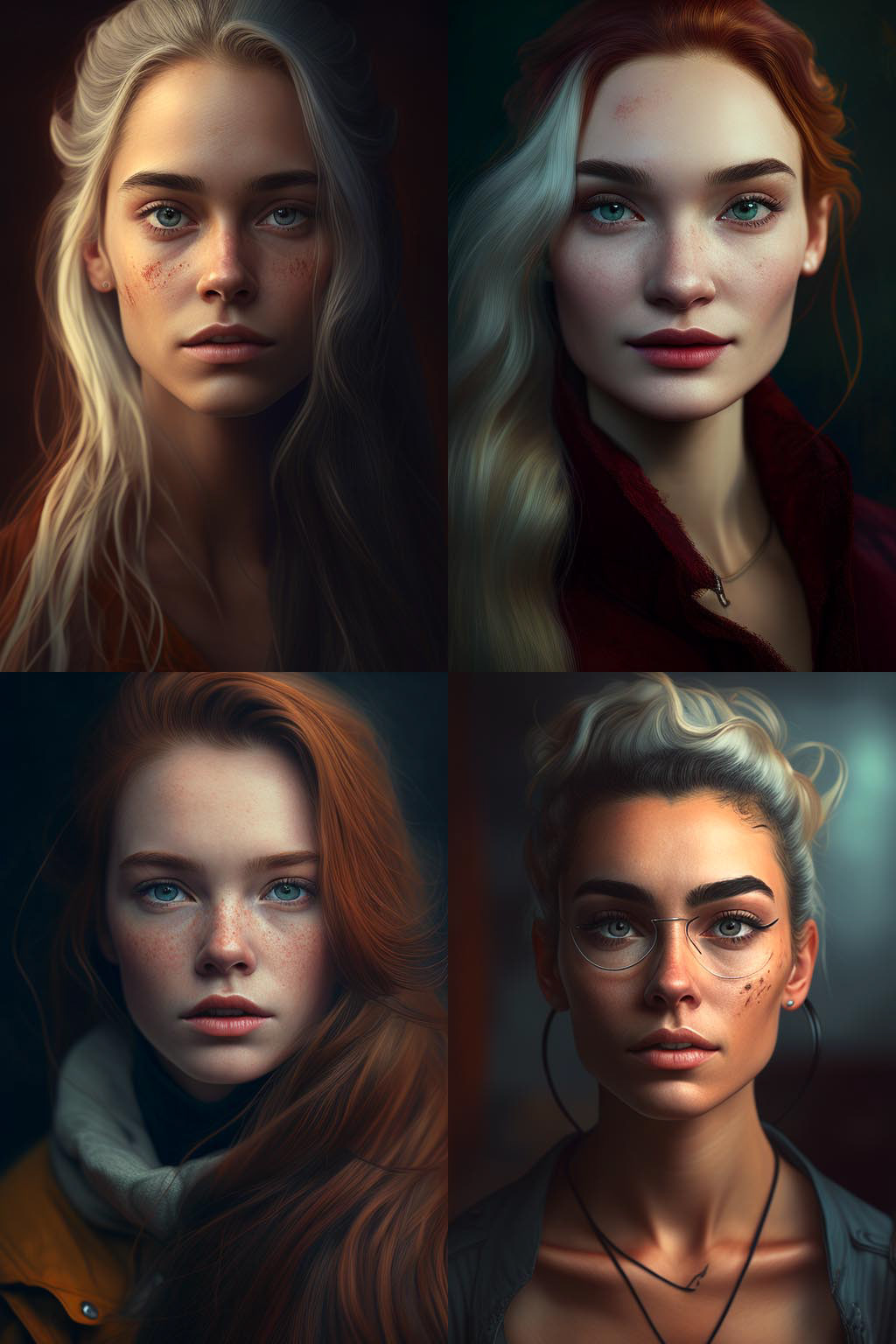 Portrait, cinematic color