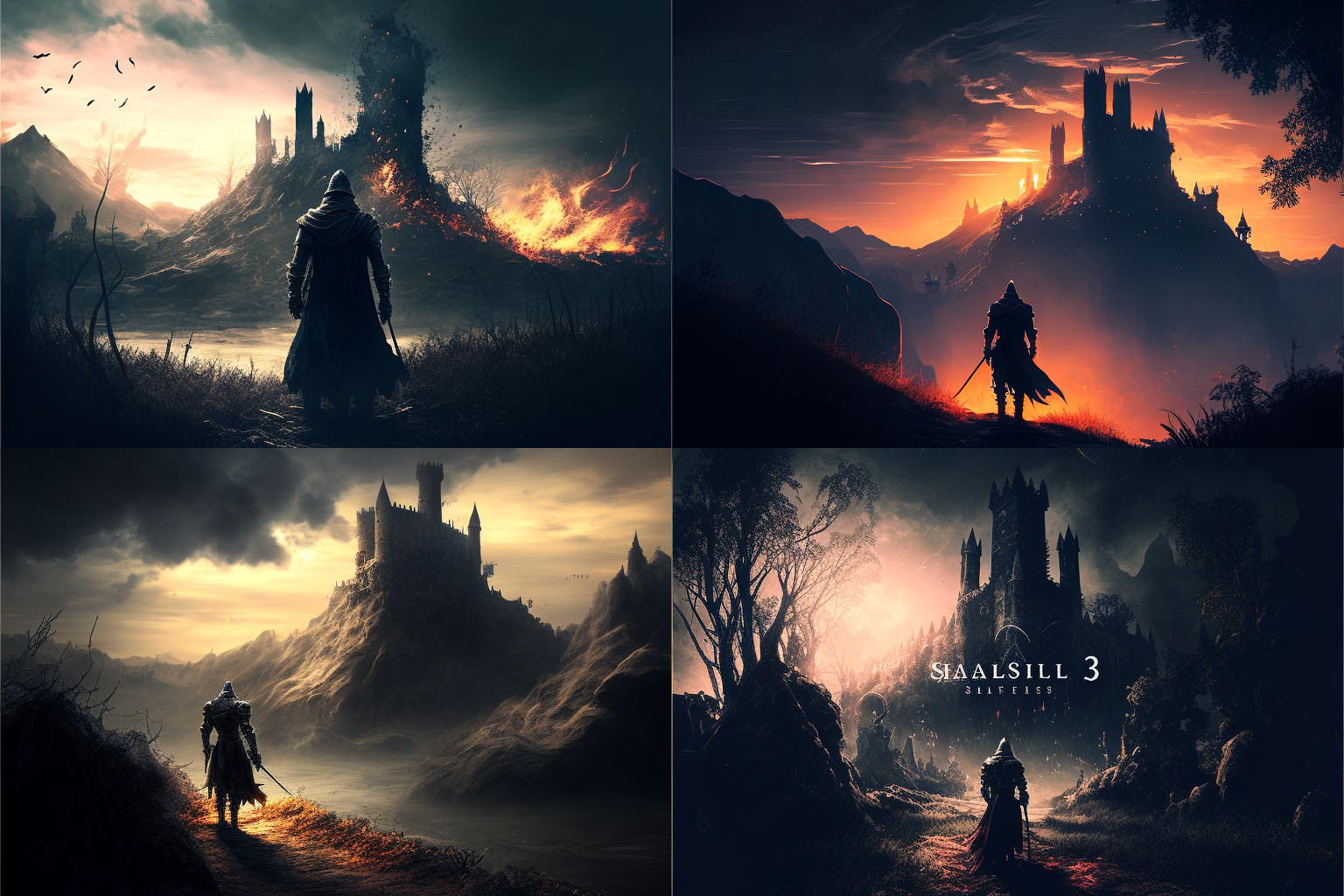 landscape, Dark Souls 3 Style