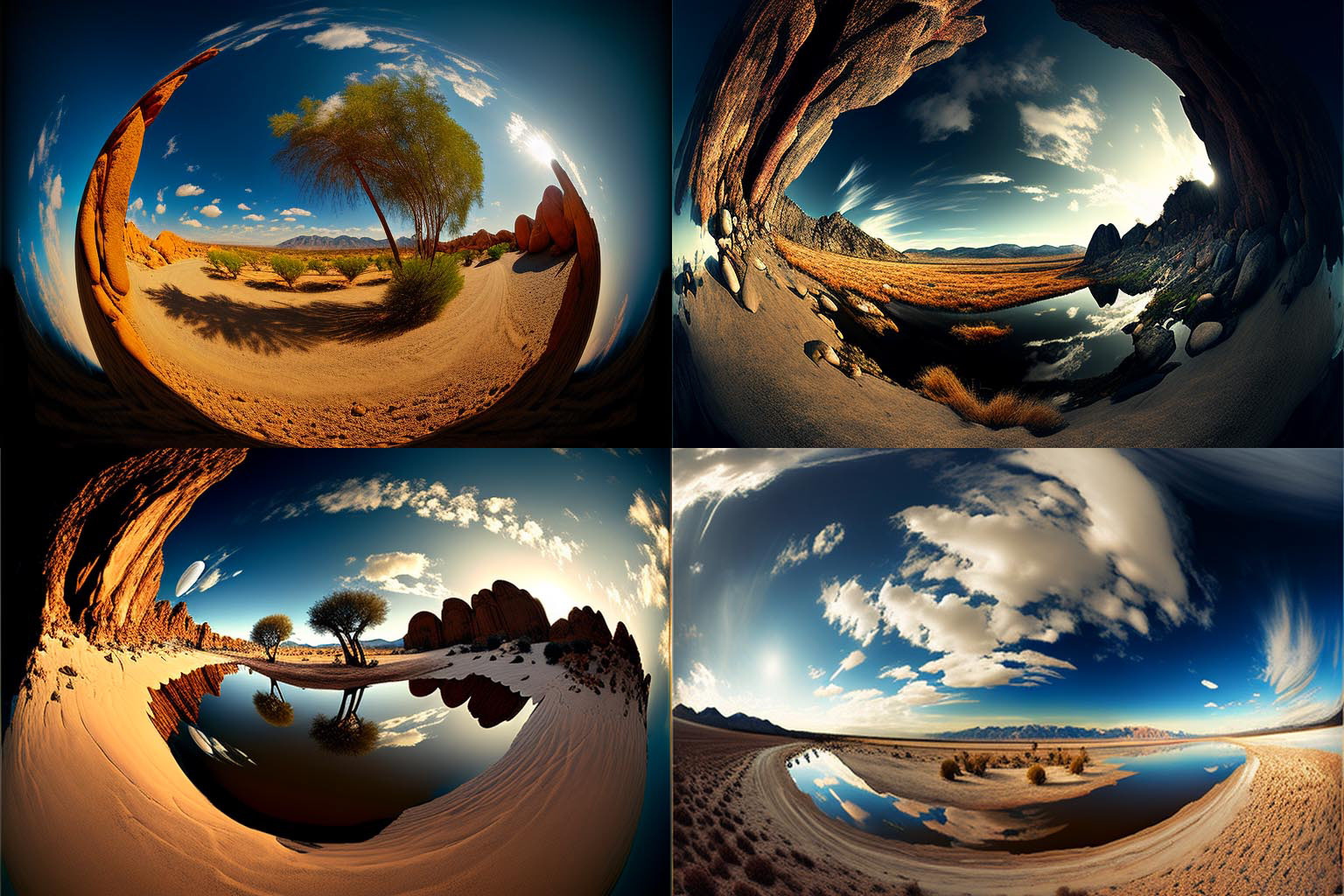 landscape, ultra wide angle