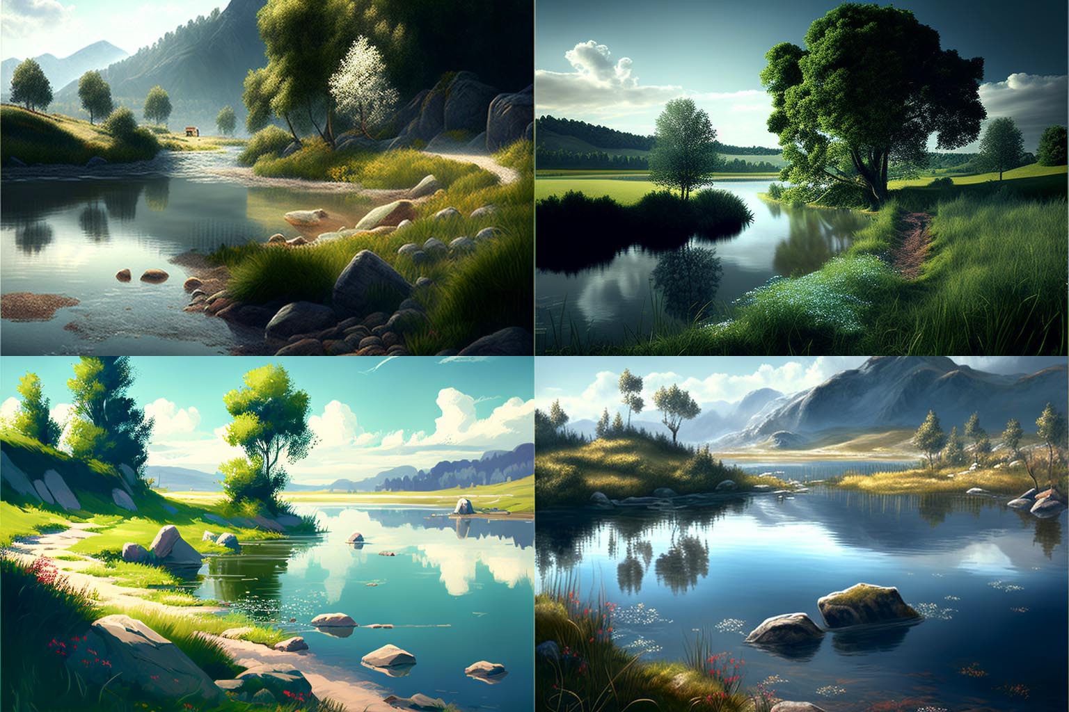 landscape, Refreshing