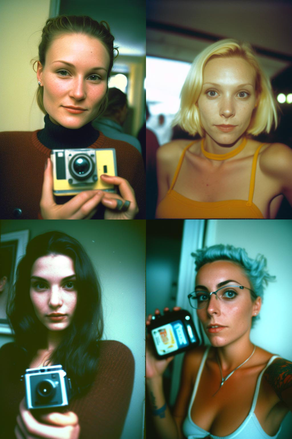 Portrait, Disposable Camera